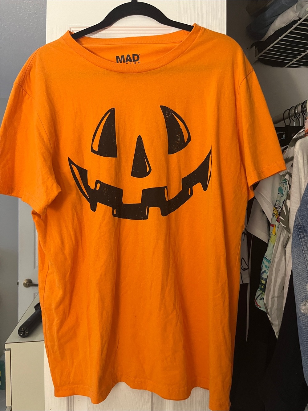 Mad Engine Men's Orange T-shirt